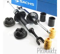 2x Sachs Ammortizzatore Anteriore + Supporto Manicotti-Polvere per Audi A4 B6 B7