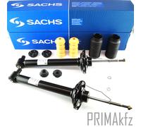 2x Sachs Ammortizzatore + Manicotti-Polvere Supporto Set Posteriore per Audi A4