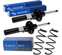 2x SACHS Ammortizzatore + Molla Frontale Adatto A per Audi Q3 TFSI 2.0 Tdi 4x4