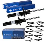 2x SACHS Ammortizzatore + Molle Anteriore Adatto A per VW Passat B6 B7 Con Sport