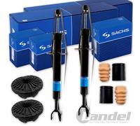 2x SACHS Ammortizzatore Supporto 1x Protezione Kit Frontale per Audi A6 Avant (