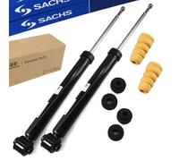 2X SACHS Ammortizzatori + Supporti + OE Tampone D'URto Per HYUNDAI I20 GB IB
