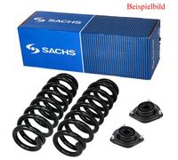2x SACHS Molla di Sospensione + Piastre Camber Frontale per VW Golf III Variante