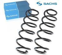 2x SACHS Molla Sospensione Posteriore Per VW Polo 9A 9N 2001-2009 1,2-1,9L