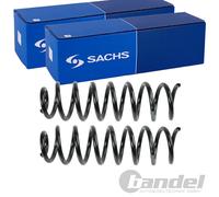 2X SACHS Molle Sospensione Posteriore Adatto per Renault Megane Destro +