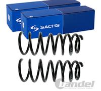 2X SACHS Molle Sospensione Posteriore Adatto per Volvo V70 SX Destra