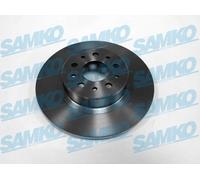 2x SAMKO A2001P Disco freno Posteriore per ALFA ROMEO 147 (937) 276mm
