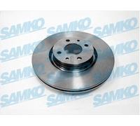 2x SAMKO A2173V Disco freno Anteriore per FIAT Doblo Cargo (223) BRAVO II (198)