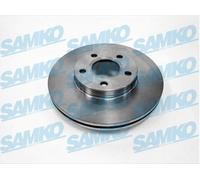 2x SAMKO F1009V Disco freno Anteriore per FORD Focus II Hatchback (DA, HCP, DP)