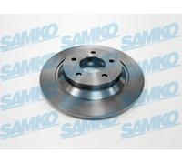 2x SAMKO M5015P Disco freno Posteriore per MAZDA 5 (CR19) 302mm