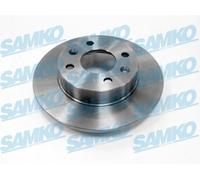 2x SAMKO R1101P Disco freno Anteriore per RENAULT TWINGO I (C06) SUPER 5 (B/C40)
