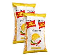 2X San Carlo Più Gusto Vivace Patatine Busta Trasparente 200g