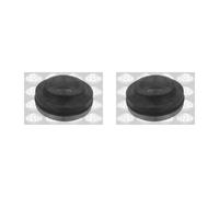 2x SASIC Supporto Ammortizzatore a Molla Posteriore per Peugeot 407 Nero 6E_2.0