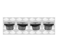 2X SASIC Supporto Assale Posteriore Per Renault Laguna III Grandtour KT0/1