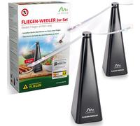 2x Scaccia Mosche Gardigo Allontana Mosche dal Cibo Anti Mosche da Tavolo