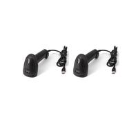 2X Scanner di Codici A Barre Cablato USB Universale 1D/2D Lettore di Codici QR Portatile Lettore POS Mobile Plug e Supporto Negozio Logistico