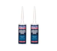 2x Scarico Pasta di Montaggio Da Sealey - SCS200 - Per & Perdita Riparazione