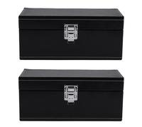 2X Scatola di Immagazzinaggio Coin Lastra di Gioielli in Polietilene Compos7991