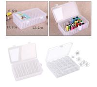 2x Scatola Per Filo Bobine Rocchetti Custodia Porta Filo Per