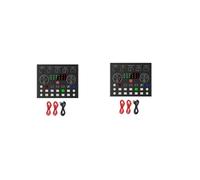 2X Scheda Audio V8S Live External Sound Changer Scheda Audio con Effetti Sonori Multipli per la Registrazione Dal Vivo Chat Vocale KTV Domestica