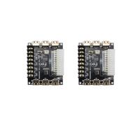 2X Scheda Breakout Alimentatore ATX A 24 Pin e Kit Custodia In Acrilico Modulo Adattatore Connettore di Alimentazione Supporto 3,3 V/5 V/12 V
