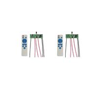 2X Scheda di Controllo del Pannello di Illuminazione Stradale Solare da 3,2 V e 3,7 V con Telecomando Scheda Driver per Illuminazione Stradale Solare