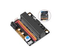 2X Scheda di Espansione Micro-Bit Schermatura Adattatore Breakout IOBIT V2.0 con Cicalino per BBC-Micro: Programmazione Grafica Python Bit per Bambini
