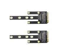 2X Scheda di Espansione Slot di Espansione da MPCIE A KEY-M Scheda Adattatore da MINIPCI-e A NVME M2 Interfaccia WIFI A Disco M.2