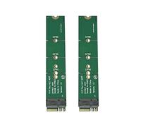 2X Scheda di Protezione Adattatore Estensione Scheda Wireless WiFi per Chiave e Scheda di Rete Multifunzionale e-Key M.2 NGFF