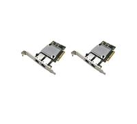 2X Scheda di Rete Ethernet A Doppia Porta 10G X540-T2 PCIE-X8 X16 Supporto Adattatore di Estensione di Rete per Synology NAS
