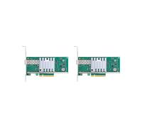 2X Scheda di Rete PCIE 10G SFP+ per Controllo Principale , Universale A Tutta Altezza, Velocità 10G, Scheda di Rete PCIE X8 SFP+ Singola
