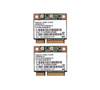2X Scheda di Rete Wireless Atheros AR9832 AR5BHB116 2,4 / 5 GHz un Chip Singolo 300 Mbps 802.11N PCI-e Wireless WIFI Card