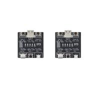 2X Scheda di Rilevamento -Off del Cavo Dati USB per Porta Micro-Type Type-C Tester per Cavi USB DT3 Rilevamento Rapido Leggero