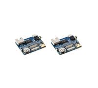 2X Scheda Portante Ethernet CM4 5V per RasPi RPI per Raspberry Pi Compute Module 4 Lite EMMC IO Scheda di Espansione USB