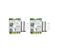 2X Scheda WiFi 8260 8260NGW + Antenna 2X8DB 2.4G/5Ghz 867M 4.2 NGFF M.2 Modulo Scheda Wireless WiFi per AC 8260