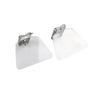 2x Schema per gli occhi per smerigliatrice angolare robusta acrilica