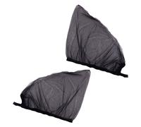 2x Schermo finestrino per auto Mesh Protezione UV Parasole Zanzariera Visiera