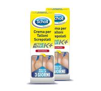 2X Scholl - Crema per Talloni Screpolati, Pedorex, Active Repair K+ - 60 ml
