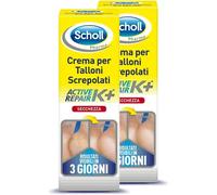 2X Scholl Crema Talloni Screpolati Active Repair K+ 60ml Urea 25%