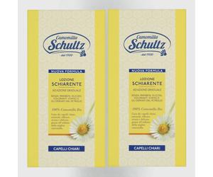 2x Schultz Camomilla Lozione Schiarente Per Capelli Chiari 200ml