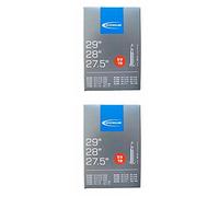 2x Schwalbe SV19, Tubo Interno camera d'aria, Nero, One Size/40 mm