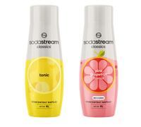 2x Sciroppo tonico SODASTREAM + Concentrato di acqua di pompelmo