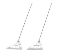 2X SCOPA MAGICA IN SILICONE GOMMA TERGIPAVIMENTO LAVA CATTURA PELI CAPELLI