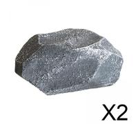 2x Scultura Decorativa in Pietra Artificiale per Esterni, Ideale per Giardini E