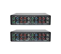 2X Selettore Interruttore Componente RGB 5 Interruttore Componente Cavo RCA YPBPR un 3 Vie Commutatore AV per PS2 Lettore DVD TV