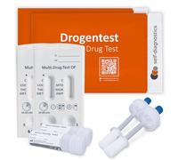 2x self-diagnostics Test rapido salivare Multi 6-in-1 self-diagnostics - Kit rapido per il rilevamento di 6 droghe nella saliva