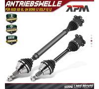 2x Semiasse Anteriore L+R Senza ABS Antr. Automatico Per Audi A3 VW Bora