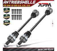 2x Semiasse Posteriore Con ABS Anello Cambio Automatico per BMW X3 E83 2003-2011