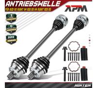 2x Semiasse Posteriore Con ABS Anello Cambio per Audi 80 Avant A4 Avant