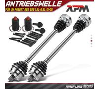 2x Semiasse Posteriore Con ABS Anello Cambio per VW Passat 3B3 3B6 01-05